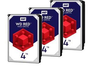 3 x WD Red 4TB NAS Hard Disk Drive - 5400 RPM Class SATA 6Gb/s 64MB Cache 3.5 Inch - WD40EFRX 3 x WD Red 4TB NAS Hard Disk Drive - 5400 RPM Class SATA 6Gb/s 64MB Cache 3.5 Inch - WD40EFRX