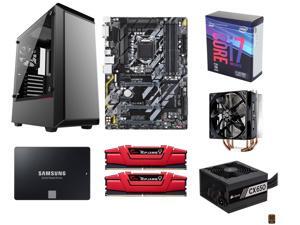Intel Core i7-8700K Coffee Lake 6-Core 3.7 GHz, GIGABYTE Z370 MB, G.SKILL Ripjaws V Series 16GB DDR4 2400, 250GB SSD, Phanteks ... Intel Core i7-8700K Coffee Lake 6-Core 3.7 GHz, GIGABYTE Z370 MB, G.SKILL Ripjaws V Series 16GB DDR4 2400, 250GB SSD, Phanteks ...