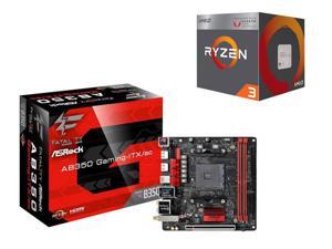 AMD RYZEN 3 2200G Quad-Core 3.5 GHz (3.7 GHz Turbo) Socket AM4 65W YD2200C5FBBOX Desktop Processor, ASRock AB350 Gaming-ITX/ac ... AMD RYZEN 3 2200G Quad-Core 3.5 GHz (3.7 GHz Turbo) Socket AM4 65W YD2200C5FBBOX Desktop Processor, ASRock AB350 Gaming-ITX/ac ...