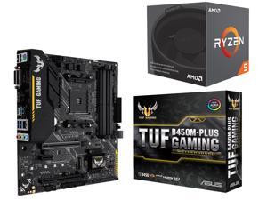AMD RYZEN 5 2600 6-Core 3.4 GHz (3.9 GHz Max Boost) Socket AM4 65W YD2600BBAFBOX Desktop Processor, ASUS TUF B450M-PLUS GAMING ... AMD RYZEN 5 2600 6-Core 3.4 GHz (3.9 GHz Max Boost) Socket AM4 65W YD2600BBAFBOX Desktop Processor, ASUS TUF B450M-PLUS GAMING ...