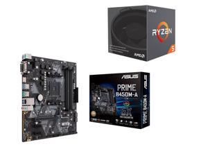 AMD RYZEN 5 2600 6-Core 3.4 GHz (3.9 GHz Max Boost) Processor, ASUS PRIME B450M-A/CSM AM4 AMD B450 SATA 6Gb/s USB 3.1 HDMI ... AMD RYZEN 5 2600 6-Core 3.4 GHz (3.9 GHz Max Boost) Processor, ASUS PRIME B450M-A/CSM AM4 AMD B450 SATA 6Gb/s USB 3.1 HDMI ...