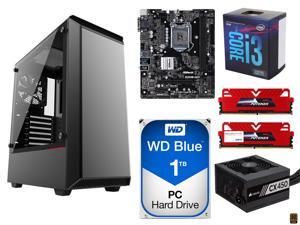 Intel Core i3-8100 Coffee Lake Quad-Core 3.6 GHz, ASRock B360M-HDV LGA 1151 MB, GeIL EVO POTENZA 8GB DDR4 2400, CORSAIR 450W ... Intel Core i3-8100 Coffee Lake Quad-Core 3.6 GHz, ASRock B360M-HDV LGA 1151 MB, GeIL EVO POTENZA 8GB DDR4 2400, CORSAIR 450W ...