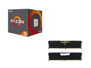 AMD RYZEN 5 2600 6-Core 3.4 GHz, CORSAIR Vengeance LPX 16GB AMD RYZEN 5 2600 6-Core 3.4 GHz, CORSAIR Vengeance LPX 16GB