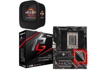 AMD 1st Gen RYZEN Threadripper 1950X 16-Core / 32 Threads 3.4 GHz Socket sTR4 180W YD195XA8AEWOF, ASRock X399 Phantom Gaming ... AMD 1st Gen RYZEN Threadripper 1950X 16-Core / 32 Threads 3.4 GHz Socket sTR4 180W YD195XA8AEWOF, ASRock X399 Phantom Gaming ...