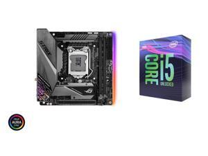 Intel Core i5-9600K Coffee Lake 6-Core 3.7 GHz (4.6 GHz Turbo), ASUS ROG Strix Z390-I Gaming Motherboard LGA1151 (Intel 8th ... Intel Core i5-9600K Coffee Lake 6-Core 3.7 GHz (4.6 GHz Turbo), ASUS ROG Strix Z390-I Gaming Motherboard LGA1151 (Intel 8th ...