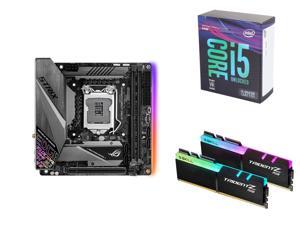 Intel Core i5-9600K Coffee Lake 6-Core 3.7 GHz (4.6 GHz Turbo), ASUS ROG Strix Z390-I Gaming Motherboard LGA1151 (Intel 8th ... Intel Core i5-9600K Coffee Lake 6-Core 3.7 GHz (4.6 GHz Turbo), ASUS ROG Strix Z390-I Gaming Motherboard LGA1151 (Intel 8th ...