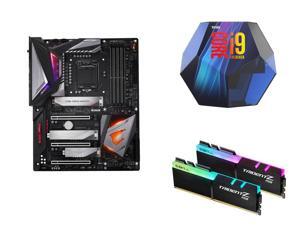 Intel Core i9-9900K Coffee Lake 8-Core 16-Thread 3.6 GHz (5.0 GHz Turbo), GIGABYTE Z390 AORUS MASTER LGA 1151 (300 Series) ... Intel Core i9-9900K Coffee Lake 8-Core 16-Thread 3.6 GHz (5.0 GHz Turbo), GIGABYTE Z390 AORUS MASTER LGA 1151 (300 Series) ...
