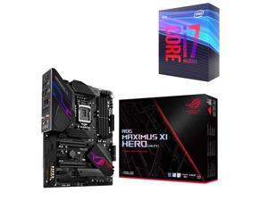 Intel Core i7-9700K Coffee Lake 8-Core 3.6 GHz (4.9 GHz Turbo), ASUS ROG Maximus XI Hero Z390 Gaming Motherboard Intel Core i7-9700K Coffee Lake 8-Core 3.6 GHz (4.9 GHz Turbo), ASUS ROG Maximus XI Hero Z390 Gaming Motherboard
