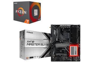 AMD RYZEN 7 2700X 8-Core 3.7 GHz (4.3 GHz Max Boost), ASRock X470 Master SLI/AC AM4 AMD Promontory X470 AMD RYZEN 7 2700X 8-Core 3.7 GHz (4.3 GHz Max Boost), ASRock X470 Master SLI/AC AM4 AMD Promontory X470