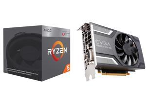 AMD RYZEN 5 2400G Quad-Core 3.6 GHz (3.9 GHz Turbo) Socket AM4 65W YD2400C5FBBOX Desktop Processor, EVGA GeForce GTX 1060 ... AMD RYZEN 5 2400G Quad-Core 3.6 GHz (3.9 GHz Turbo) Socket AM4 65W YD2400C5FBBOX Desktop Processor, EVGA GeForce GTX 1060 ...