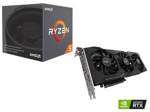 AMD RYZEN 5 2600X 6-Core 3.6 GHz (4.2 GHz Max Boost), GIGABYTE GeForce RTX 2070 DirectX 12 GV-N2070WF3-8GC 8GB AMD RYZEN 5 2600X 6-Core 3.6 GHz (4.2 GHz Max Boost), GIGABYTE GeForce RTX 2070 DirectX 12 GV-N2070WF3-8GC 8GB