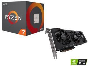 AMD RYZEN 7 2700X 8-Core 3.7 GHz (4.3 GHz Max Boost), GIGABYTE GeForce RTX 2070 DirectX 12 GV-N2070WF3-8GC 8GB AMD RYZEN 7 2700X 8-Core 3.7 GHz (4.3 GHz Max Boost), GIGABYTE GeForce RTX 2070 DirectX 12 GV-N2070WF3-8GC 8GB