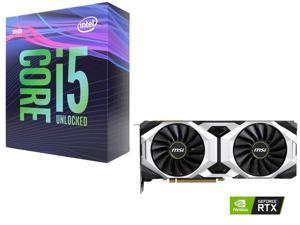 Intel Core i5-9600K Coffee Lake 6-Core 3.7 GHz (4.6 GHz Turbo), MSI GeForce RTX 2080 DirectX 12 RTX 2080 VENTUS 8G 8GB Intel Core i5-9600K Coffee Lake 6-Core 3.7 GHz (4.6 GHz Turbo), MSI GeForce RTX 2080 DirectX 12 RTX 2080 VENTUS 8G 8GB
