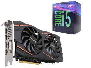 Intel Core i5-9400F Coffee Lake 6-Core 2.9 GHz (4.10 GHz Turbo) LGA 1151 (300 Series) 65W, GIGABYTE Radeon RX 580 DirectX ... Intel Core i5-9400F Coffee Lake 6-Core 2.9 GHz (4.10 GHz Turbo) LGA 1151 (300 Series) 65W, GIGABYTE Radeon RX 580 DirectX ...