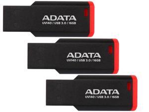 3 x ADATA 16GB UV140 Bookmarked, Capless USB 3.0 Flash Drive (AUV140-16G-RKD) 3 x ADATA 16GB UV140 Bookmarked, Capless USB 3.0 Flash Drive (AUV140-16G-RKD)