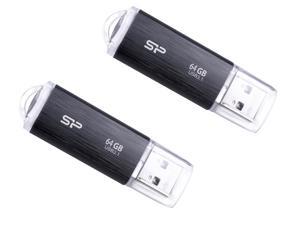2 x Silicon Power 64 GB Blaze B02 USB 3.1 Flash Drive (SP064GBUF3B02V1K) 2 x Silicon Power 64 GB Blaze B02 USB 3.1 Flash Drive (SP064GBUF3B02V1K)
