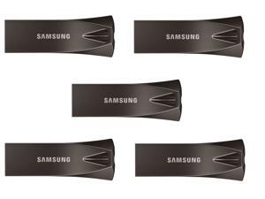 5 x SAMSUNG 32GB BAR Plus (Metal) USB 3.1 Flash Drive, Speed Up to 200MB/s (MUF-32BE4/AM) 5 x SAMSUNG 32GB BAR Plus (Metal) USB 3.1 Flash Drive, Speed Up to 200MB/s (MUF-32BE4/AM)