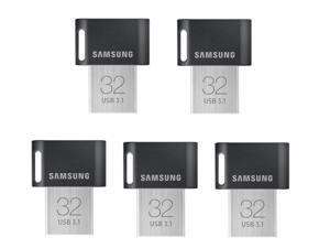 5 x Samsung 32GB FIT Plus USB 3.1 Flash Drive, Speed Up to 200MB/s (MUF-32AB/AM) 5 x Samsung 32GB FIT Plus USB 3.1 Flash Drive, Speed Up to 200MB/s (MUF-32AB/AM)