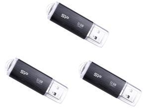 3 x Silicon Power 32 GB Blaze B02 USB 3.1 Flash Drive (SP032GBUF3B02V1K) 3 x Silicon Power 32 GB Blaze B02 USB 3.1 Flash Drive (SP032GBUF3B02V1K)