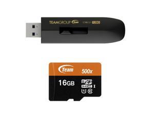 Team Group 128GB C186 USB 3.1 Flash Drive (TC1863128GB01), Team 16GB microSDHC UHS-I/U1 Class 10 Memory Card with Adapter, ... Team Group 128GB C186 USB 3.1 Flash Drive (TC1863128GB01), Team 16GB microSDHC UHS-I/U1 Class 10 Memory Card with Adapter, ...