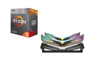 AMD RYZEN 3 3200G 4-Core 3.6 GHz (4.0 GHz Max Boost) Socket AM4 65W Desktop Processor + OLOy WarHawk RGB 16GB (2 x 8GB) Intel/AMD ... AMD RYZEN 3 3200G 4-Core 3.6 GHz (4.0 GHz Max Boost) Socket AM4 65W Desktop Processor + OLOy WarHawk RGB 16GB (2 x 8GB) Intel/AMD ...