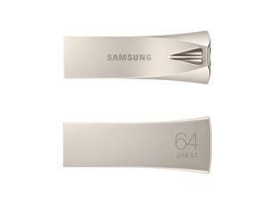 2 x SAMSUNG 64GB BAR Plus (Metal) USB 3.1 Flash Drive, Speed Up to 200MB/s (MUF-64BE3/AM) 2 x SAMSUNG 64GB BAR Plus (Metal) USB 3.1 Flash Drive, Speed Up to 200MB/s (MUF-64BE3/AM)