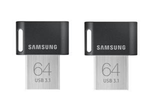 2 x Samsung 64GB FIT Plus USB 3.1 Flash Drive, Speed Up to 200MB/s (MUF-64AB/AM) 2 x Samsung 64GB FIT Plus USB 3.1 Flash Drive, Speed Up to 200MB/s (MUF-64AB/AM)
