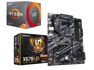 AMD RYZEN 7 3800X 8-Core 3.9 GHz (4.5 GHz Max Boost) Processor + GIGABYTE X570 UD Motherboard AMD RYZEN 7 3800X 8-Core 3.9 GHz (4.5 GHz Max Boost) Processor + GIGABYTE X570 UD Motherboard