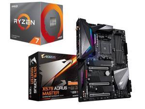 AMD RYZEN 7 3700X 8-Core 3.6 GHz (4.4 GHz Max Boost) Processor + GIGABYTE X570 AORUS MASTER Motherboard AMD RYZEN 7 3700X 8-Core 3.6 GHz (4.4 GHz Max Boost) Processor + GIGABYTE X570 AORUS MASTER Motherboard