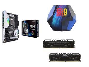 Intel Core i9-9900K Coffee Lake, 3.6 GHz (5.0 GHz Turbo) BX80684I99900K CPU + ASUS Prime Z390-A LGA 1151 (300 Series) ATX ... Intel Core i9-9900K Coffee Lake, 3.6 GHz (5.0 GHz Turbo) BX80684I99900K CPU + ASUS Prime Z390-A LGA 1151 (300 Series) ATX ...
