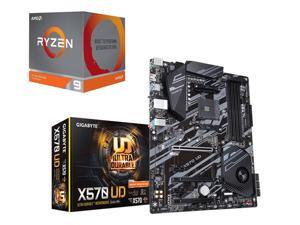 GIGABYTE X570 UD Motherboard, AMD RYZEN 9 3900X CPU GIGABYTE X570 UD Motherboard, AMD RYZEN 9 3900X CPU