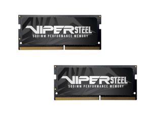 2 x Patriot Viper Steel 8GB 260-Pin DDR4 SO-DIMM DDR4 2666 (PC4 21300) Laptop Memory Model PVS48G266C8S 2 x Patriot Viper Steel 8GB 260-Pin DDR4 SO-DIMM DDR4 2666 (PC4 21300) Laptop Memory Model PVS48G266C8S