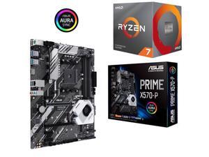 ASUS Prime X570-P Motherboard + AMD RYZEN 7 3700X Processor ASUS Prime X570-P Motherboard + AMD RYZEN 7 3700X Processor