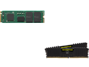 Intel 670p Series M.2 2280 1TB PCIe NVMe 3.0 x4 QLC Internal Solid State Drive (SSD) SSDPEKNU010TZX1 and CORSAIR Vengeance ... Intel 670p Series M.2 2280 1TB PCIe NVMe 3.0 x4 QLC Internal Solid State Drive (SSD) SSDPEKNU010TZX1 and CORSAIR Vengeance ...