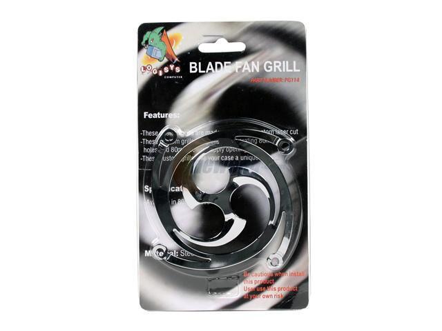 LOGISYS Computer BLADE 80mm Fan Grill