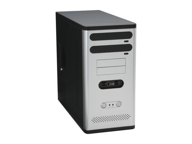 Foxconn TVS544 DSA 300V 4SS Black   Silver Steel Computer Case