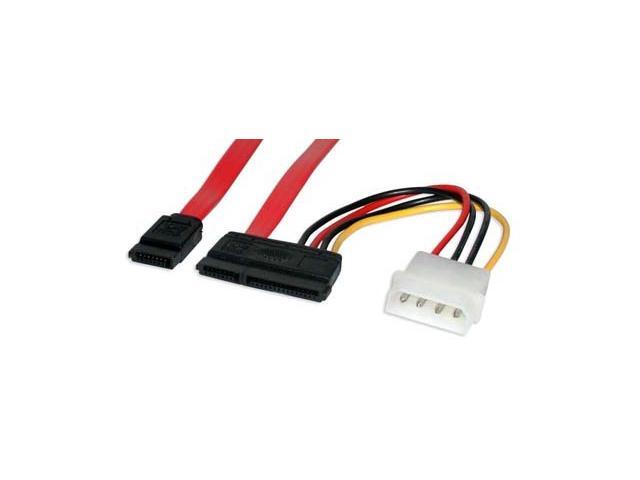 StarTech 18" SATA Data Cable with LP4 Adapter