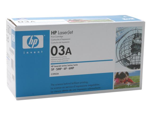 HP C3903A Black Cartridge for HP LaserJet 5P  5MP  6P and 6MP