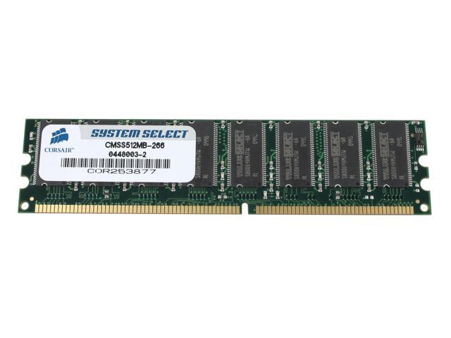 CORSAIR 512MB 184 Pin DDR SDRAM System Specific Memory For Dell
