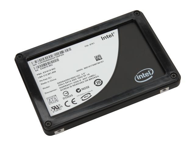 Intel X M Gb Sata Ii Mlc Internal Solid State Drive Ssd