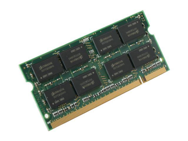 CORSAIR 2GB 200 Pin DDR2 SO DIMM Memory For Apple Notebook