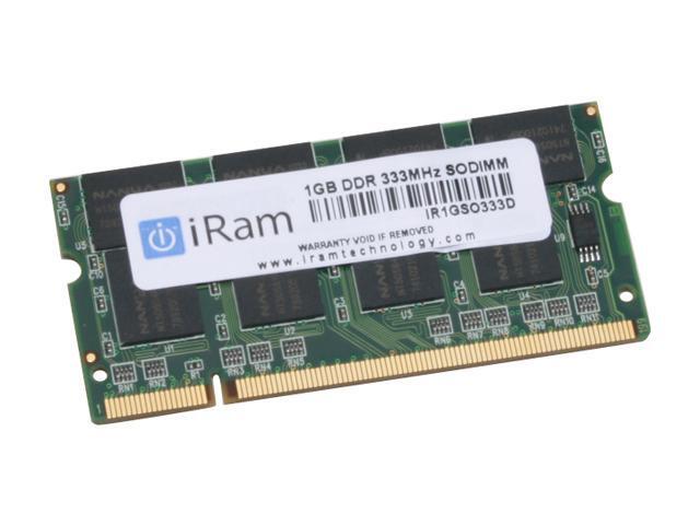 iRam 1GB 200 Pin DDR SO DIMM Memory For Apple Notebook