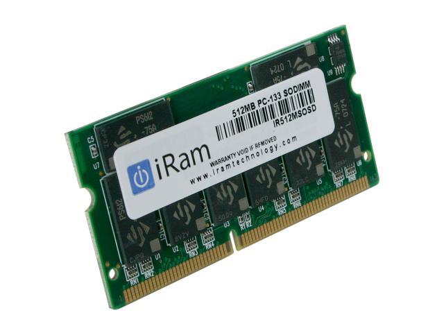 iRam 512MB 144 Pin SO DIMM Memory For Apple Notebook