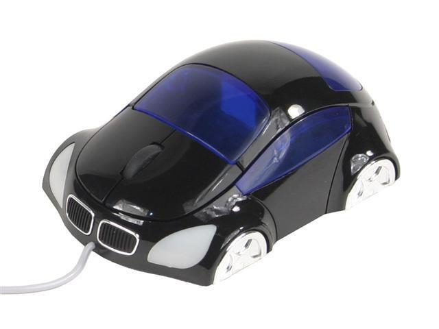 LOGISYS Computer M COUPE MS608BK Black Wired Optical Mouse