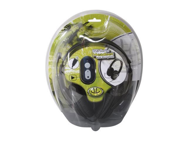 Gear Head AU4000U USB Circumaural USB Stereo Headset with Microphone