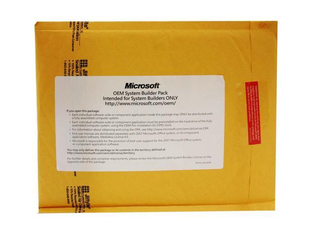 Microsoft Windows XP Professional SP2C 64-bit for System Builders