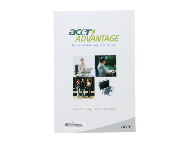 Acer 146 AD077 002 Notebook 3YR Total protection plus 2YR Extension