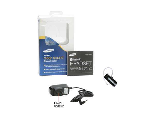 Samsung Over-The-Ear Bluetooth Headset W/ Clear Sound Technology Black (WEP460)