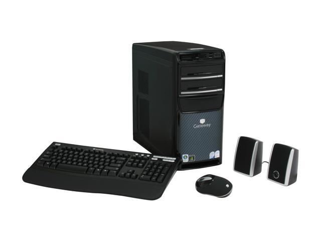 Gateway GM5632E   RA Core 2 Quad Q6600 2 40GHz  3GB DDR2 NVIDIA