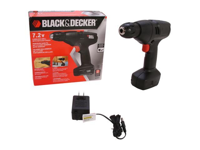 Black Decker 9099KC 7 2V Cordless Drill With Keyless Chuck Newegg